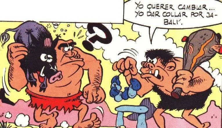 Example of basic exchange model