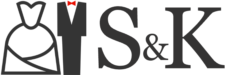 The S&K logo for sergioykathe.com — the letters S for Sergio and K for Katherinerine intertwined in an elegant monogram